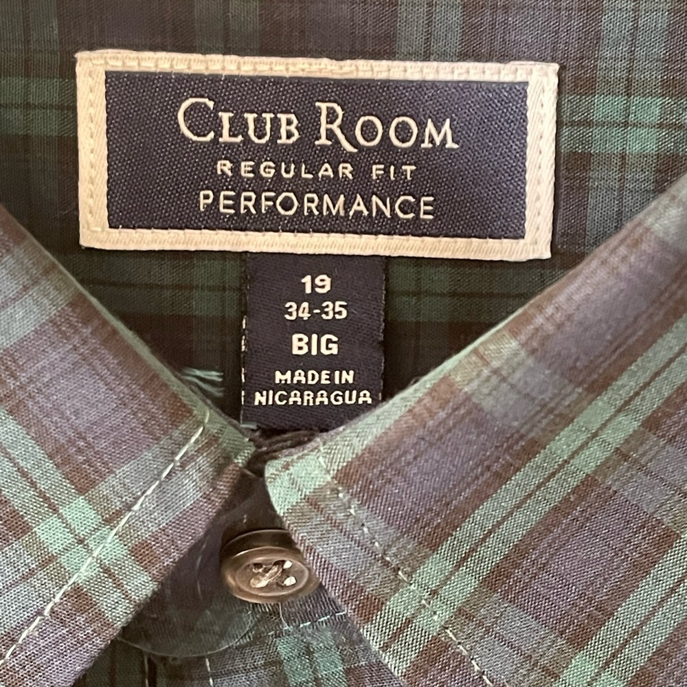 Club Room Shirts 19 34/35
